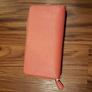 Coach Zip Around Accordion Wallet